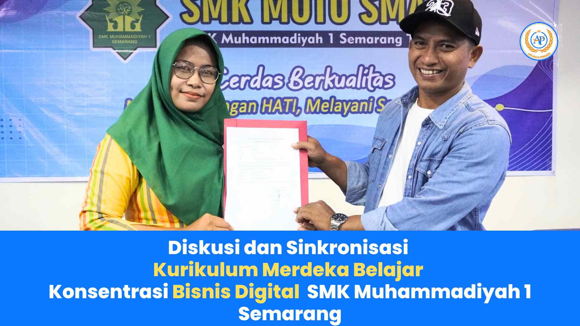 Diskusi dan Sinkronisasi Kurikulum Merdeka Belajar Konsentrasi Kejuruan Bisnis Digital untuk SMK Muhammadiyah 1 Semarang: Membuka Peluang Karir di Era Digital