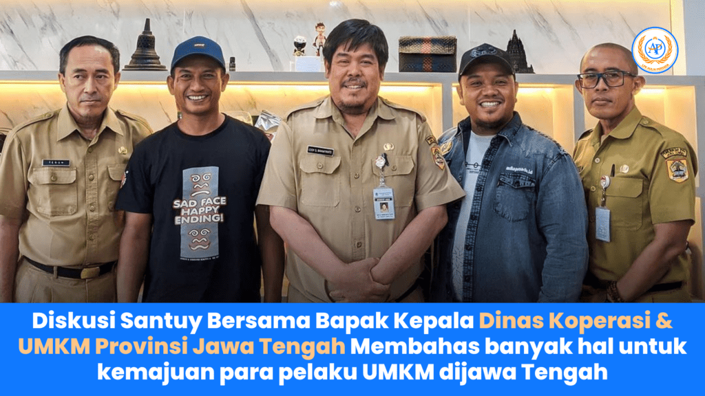 Diskusi Santuy Aulia Persada Bersama Bapak Kepala Dinas Koperasi & UMKM Provinsi Jawa Tengah
