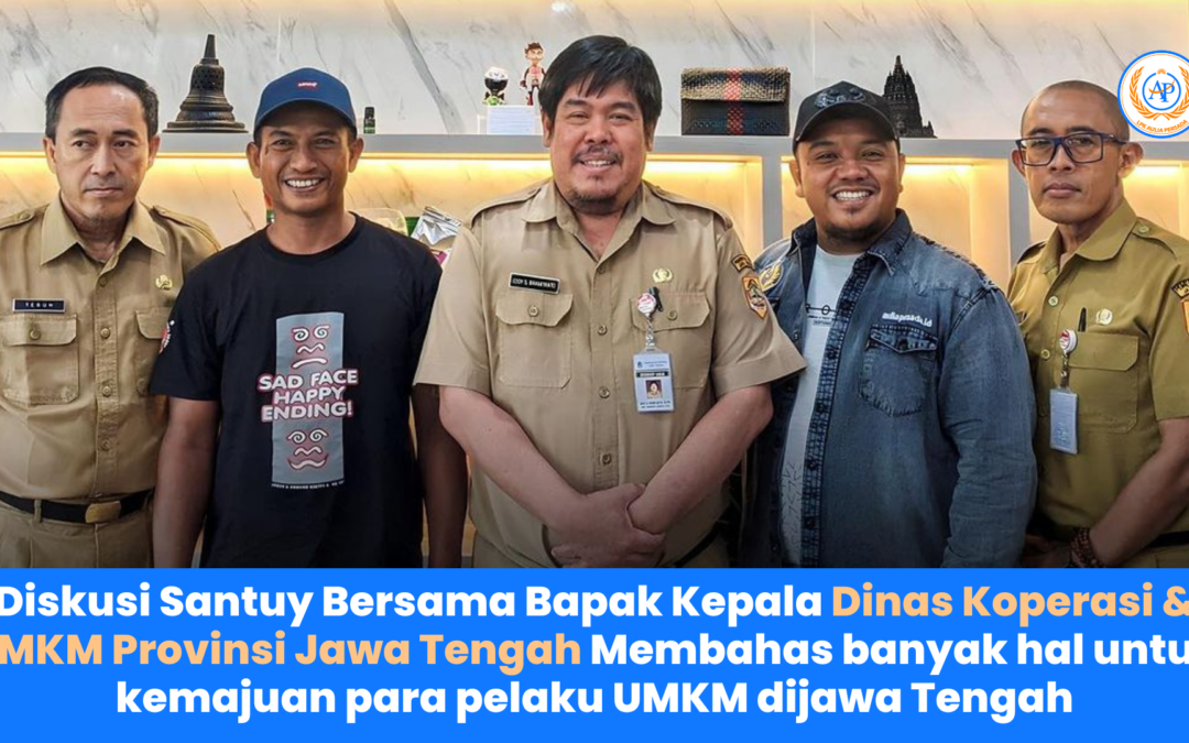 Diskusi Santuy Aulia Persada Bersama Bapak Kepala Dinas Koperasi & UMKM Provinsi Jawa Tengah
