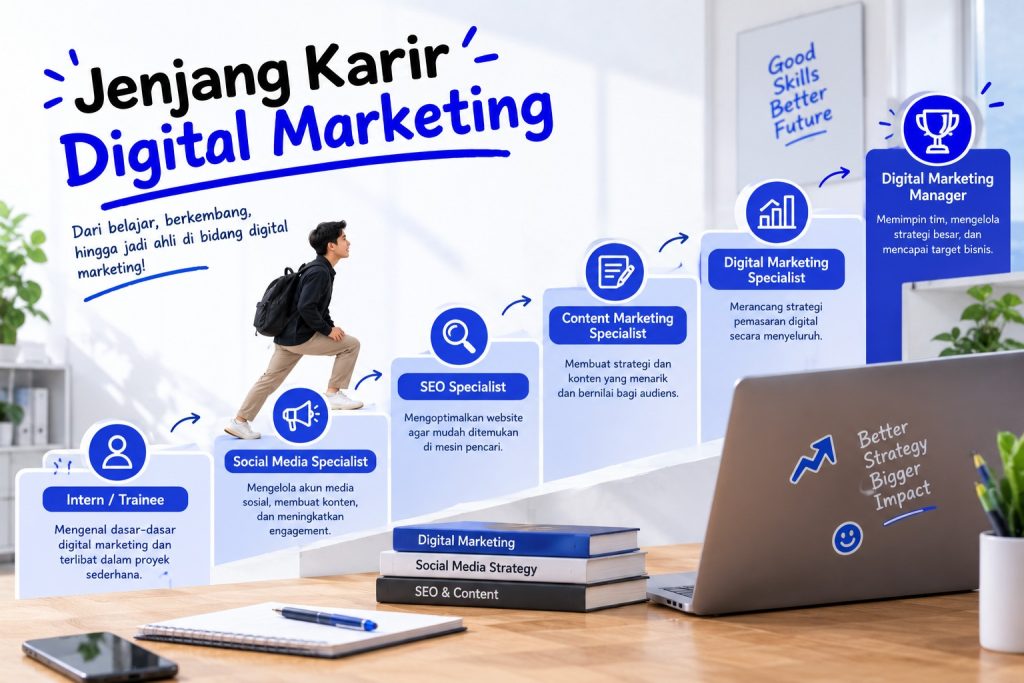 jenjang karir digital marketing